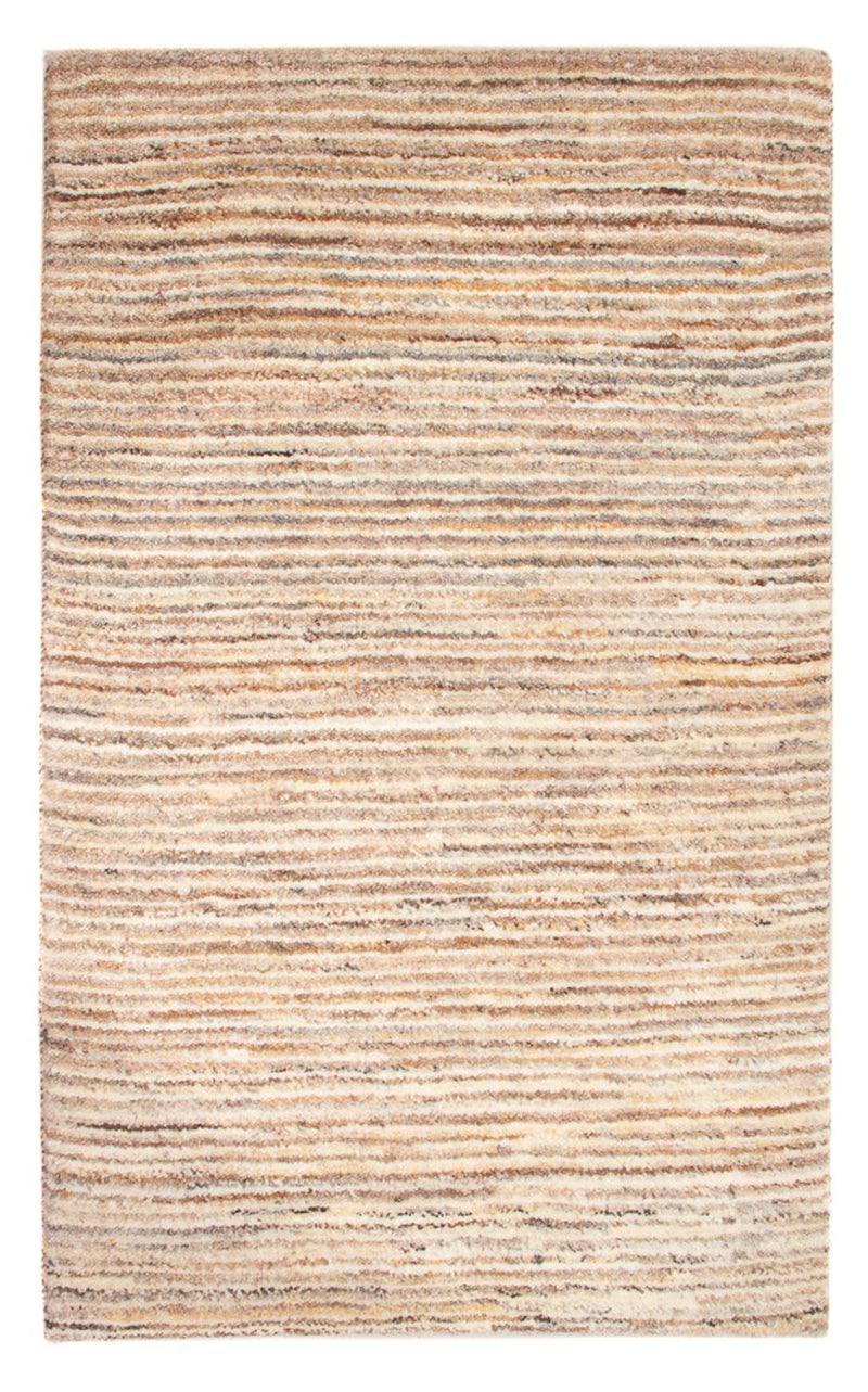 Gabbeh-matta - persisk - 94 x 61 cm - ljusbeige