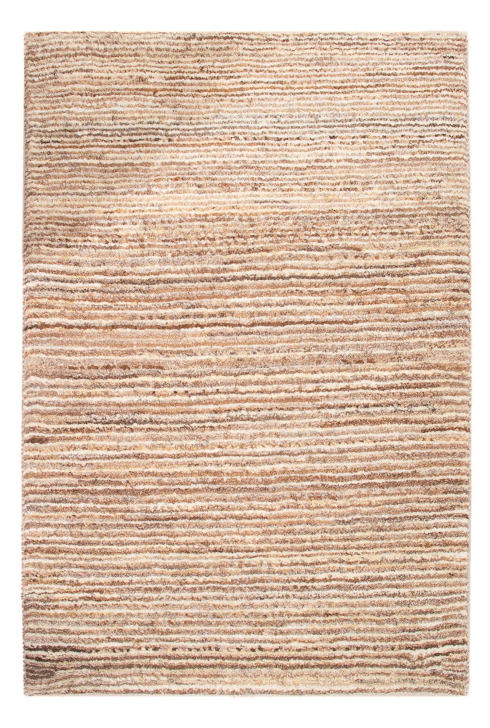 Gabbeh-matta - persisk - 91 x 60 cm - ljusbeige