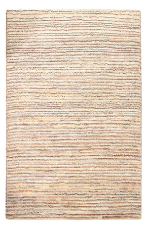 Gabbeh-matta - persisk - 93 x 62 cm - ljusbeige