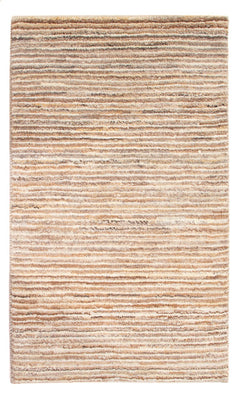Gabbeh-matta - persisk - 92 x 57 cm - ljusbeige