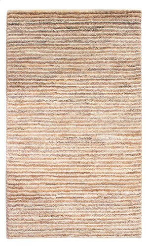 Gabbeh-matta - persisk - 92 x 57 cm - ljusbeige