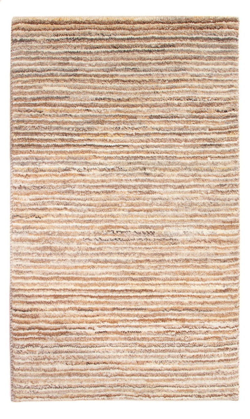 Gabbeh-matta - persisk - 92 x 57 cm - ljusbeige
