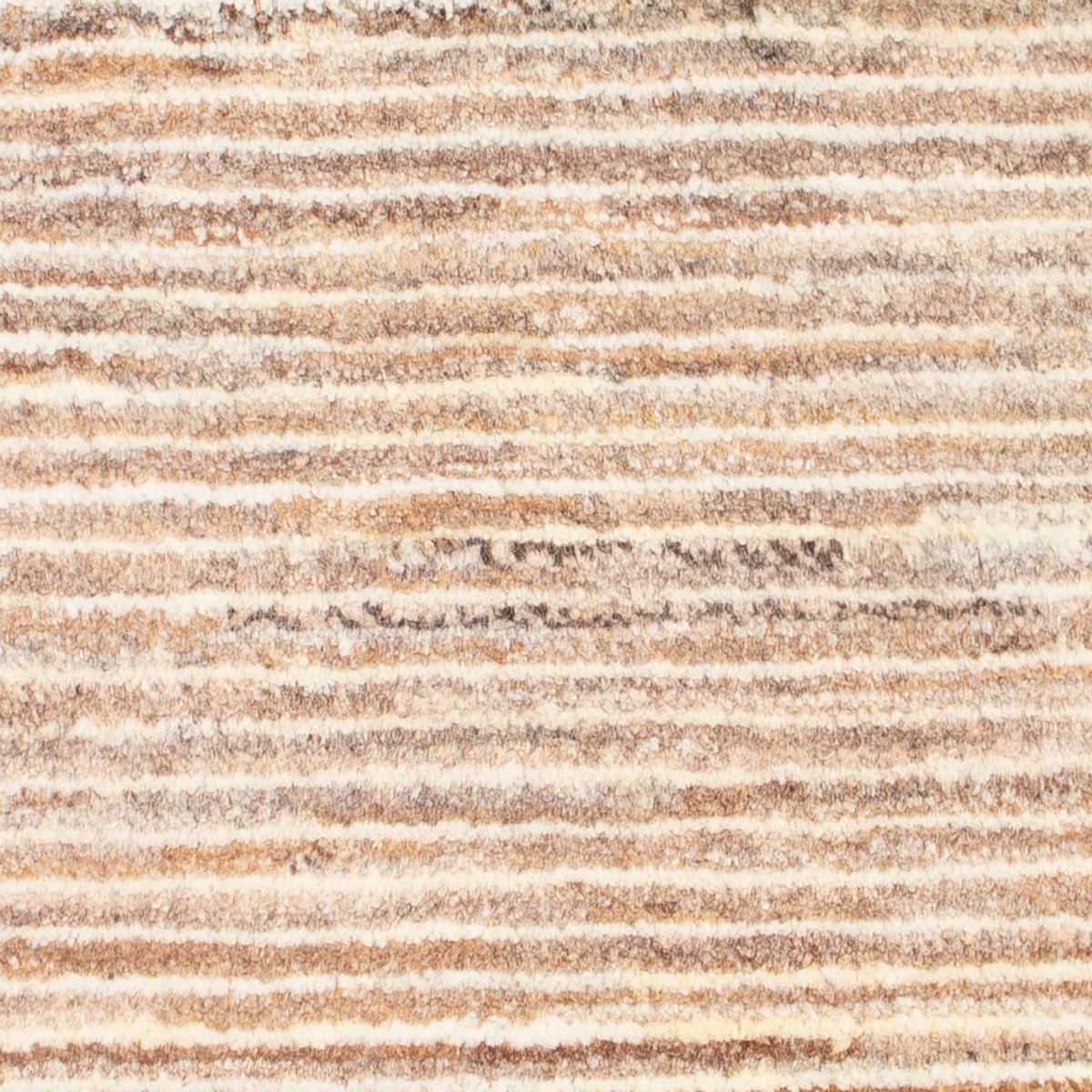 Gabbeh-matta - persisk - 92 x 57 cm - ljusbeige