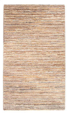 Gabbeh-matta - persisk - 93 x 57 cm - ljusbeige
