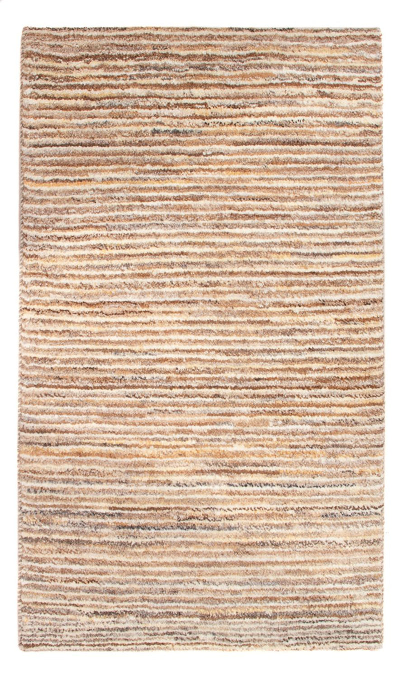 Gabbeh-matta - persisk - 93 x 57 cm - ljusbeige