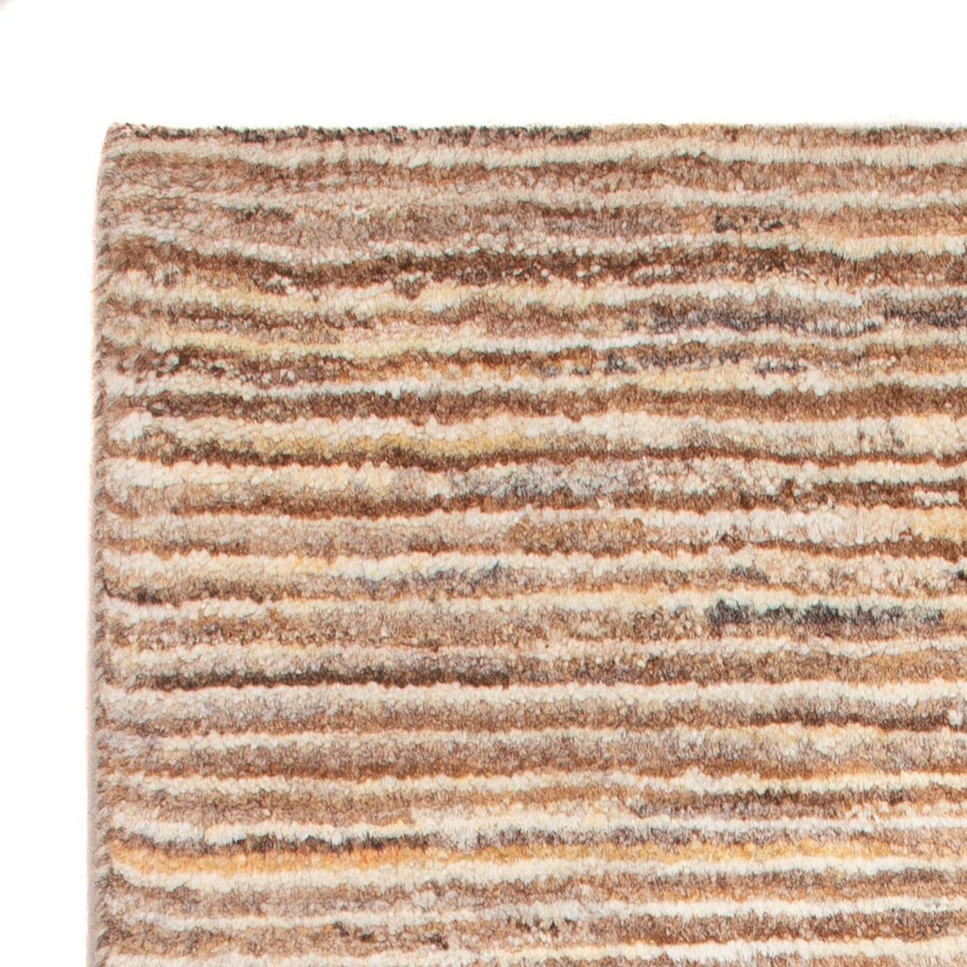Gabbeh-matta - persisk - 93 x 57 cm - ljusbeige