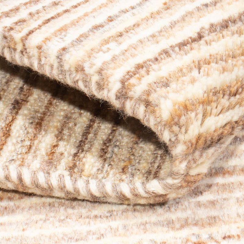 Gabbeh-matta - persisk - 94 x 60 cm - ljusbeige