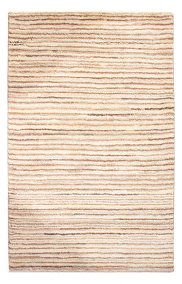 Gabbeh-matta - persisk - 95 x 60 cm - ljusbeige