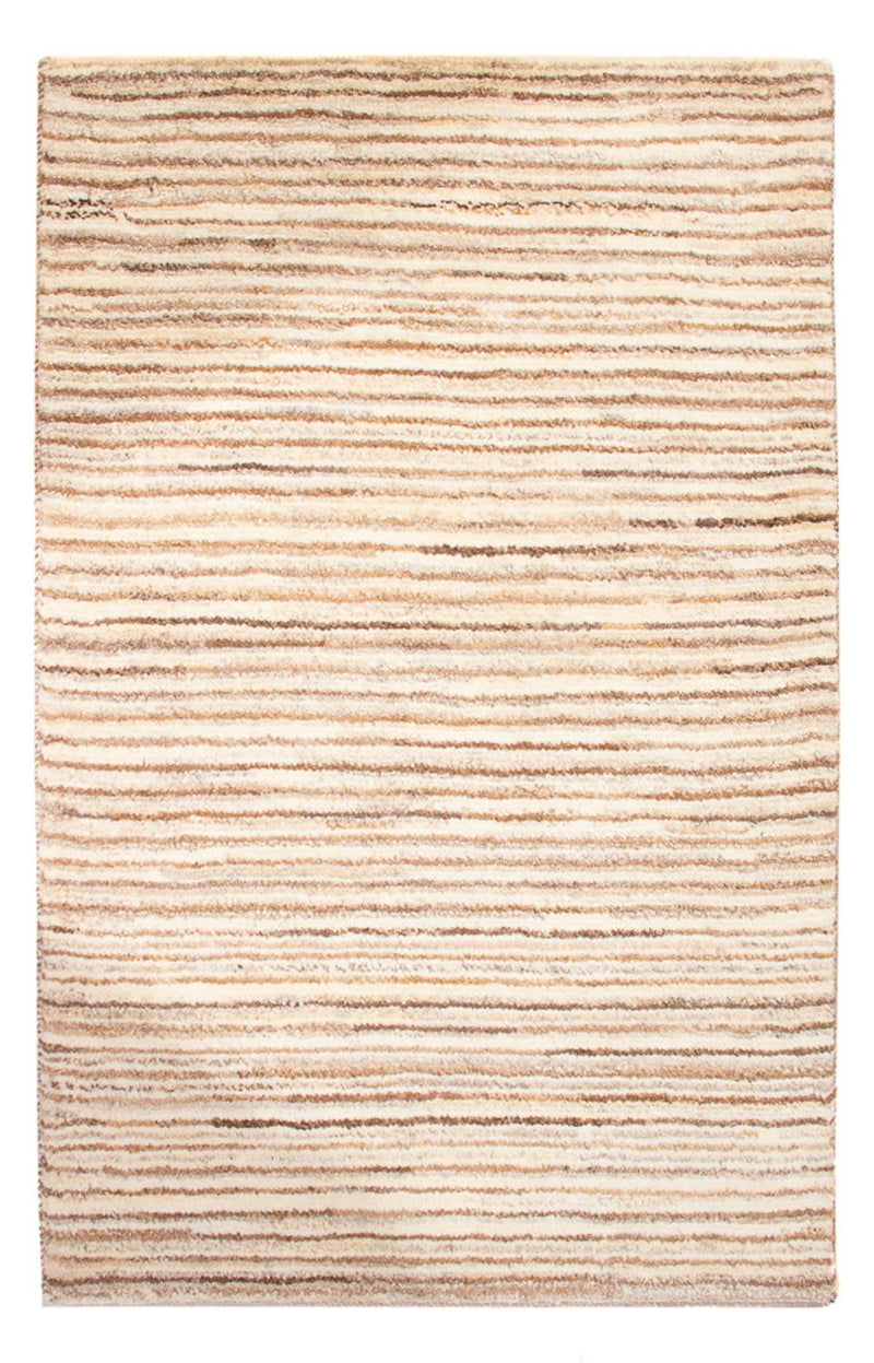 Gabbeh-matta - persisk - 95 x 60 cm - ljusbeige