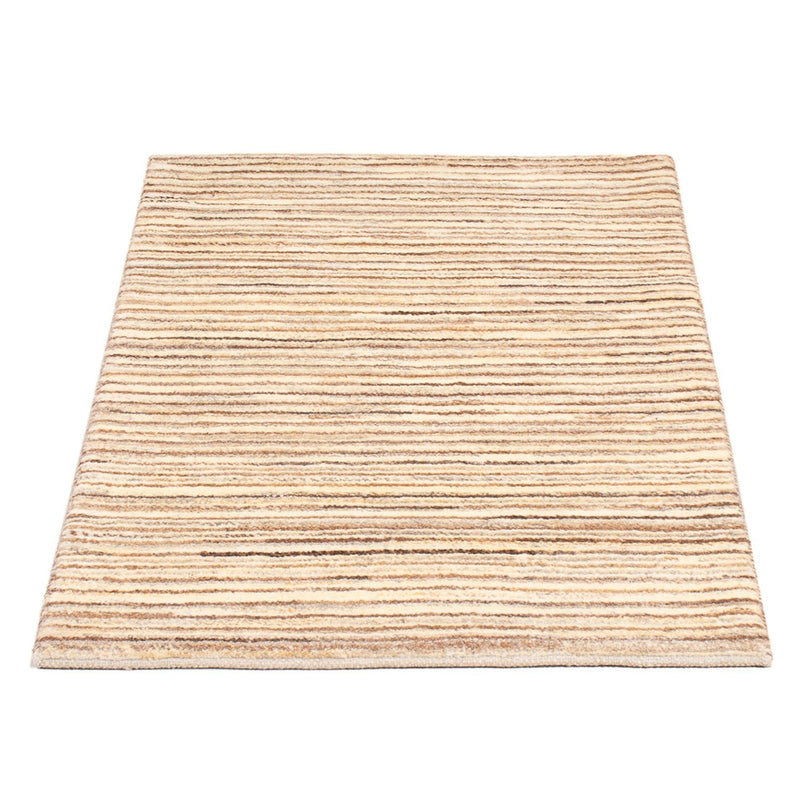 Gabbeh-matta - persisk - 95 x 60 cm - ljusbeige