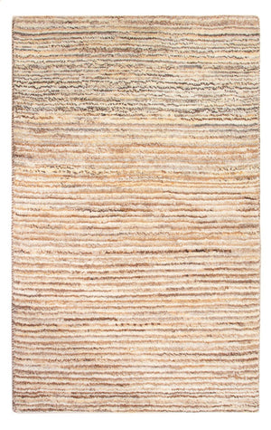 Gabbeh-matta - persisk - 92 x 60 cm - ljusbeige