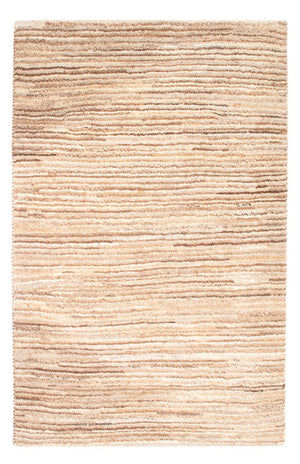 Gabbeh-matta - persisk - 93 x 63 cm - ljusbeige