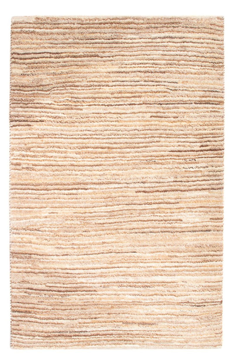 Gabbeh-matta - persisk - 93 x 63 cm - ljusbeige