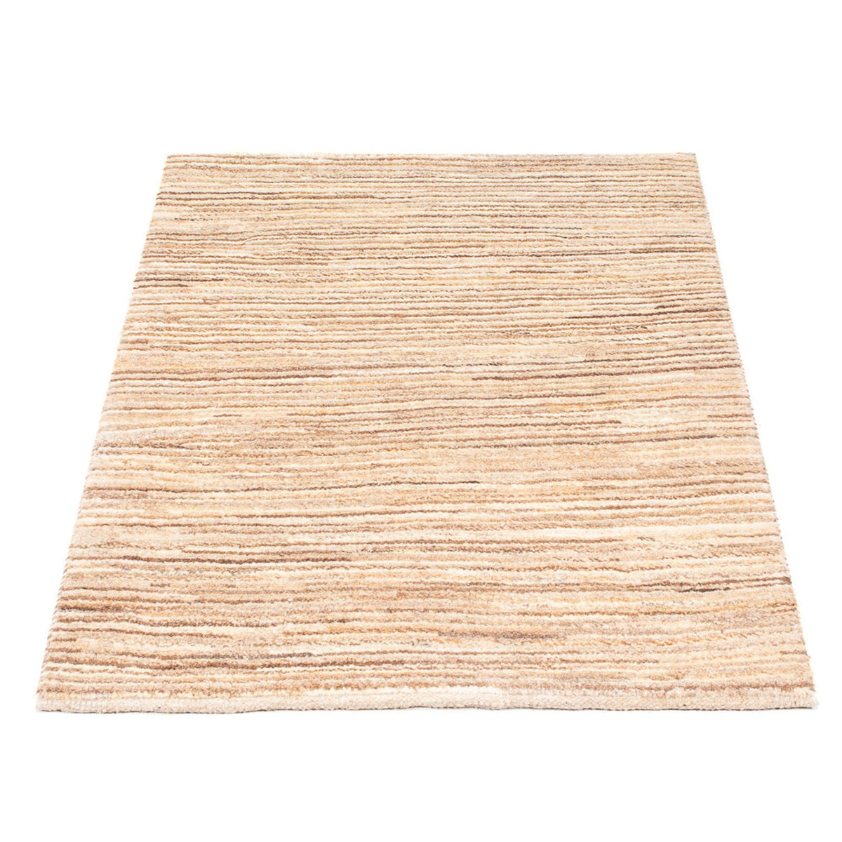 Gabbeh-matta - persisk - 93 x 63 cm - ljusbeige