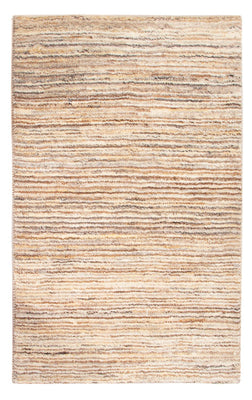 Gabbeh-matta - persisk - 92 x 60 cm - ljusbeige