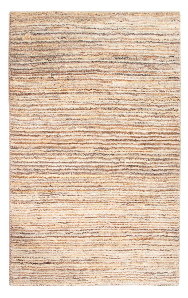 Gabbeh-matta - persisk - 92 x 60 cm - ljusbeige
