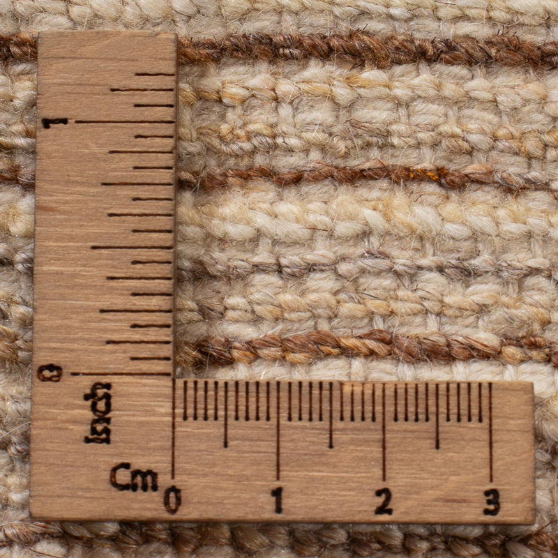 Gabbeh-matta - persisk - 92 x 60 cm - ljusbeige