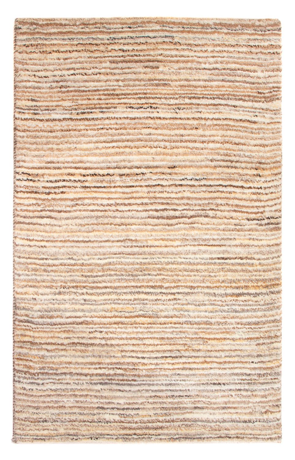 Gabbeh-matta - persisk - 93 x 60 cm - ljusbeige