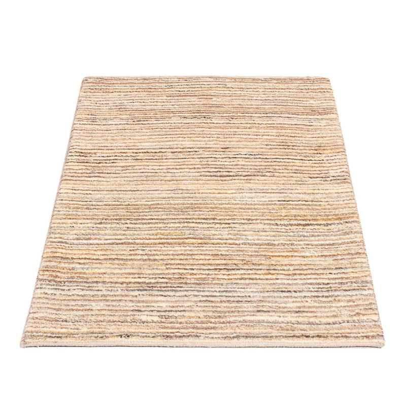 Gabbeh-matta - persisk - 93 x 60 cm - ljusbeige