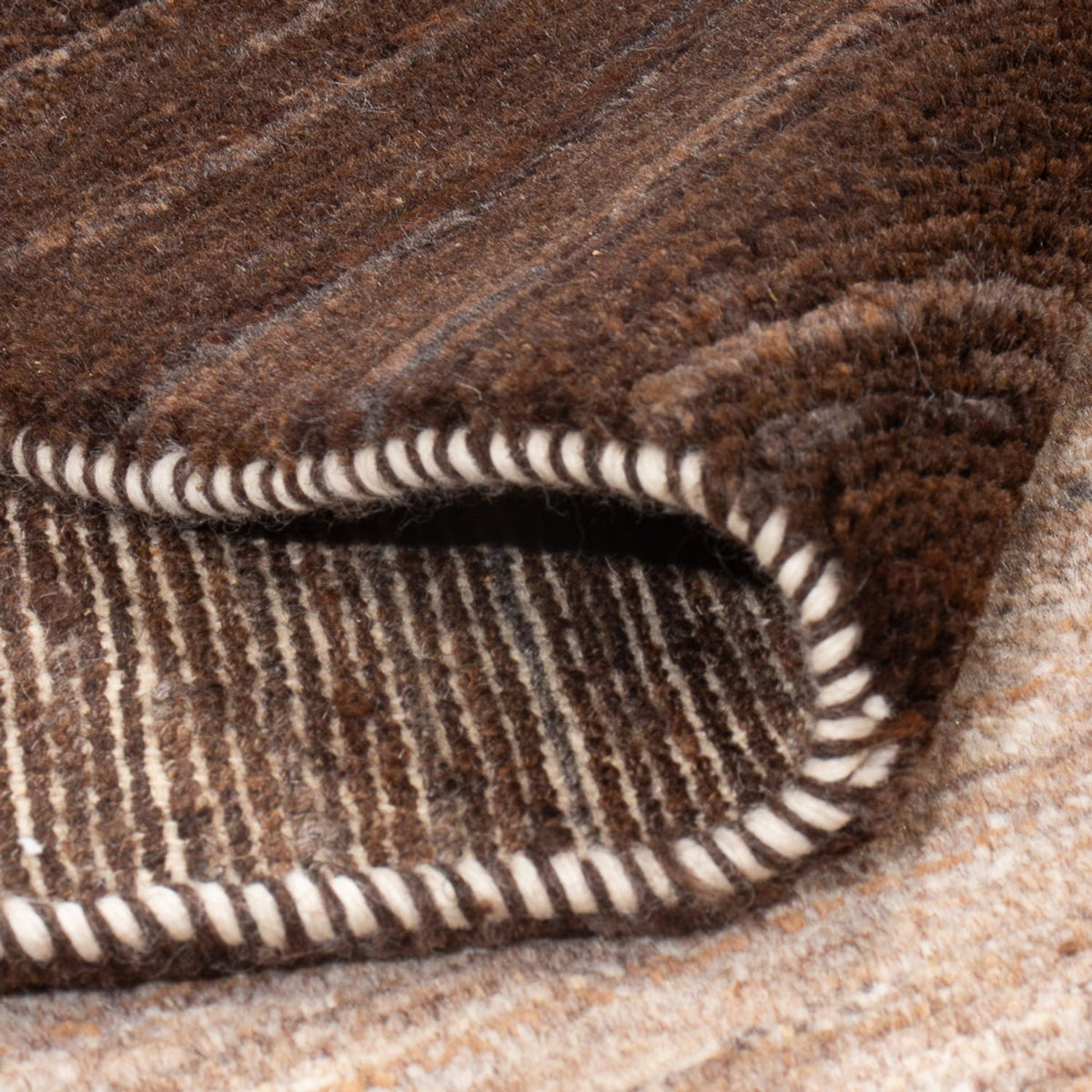 Runner Gabbeh-matta - persisk - 500 x 103 cm - natur