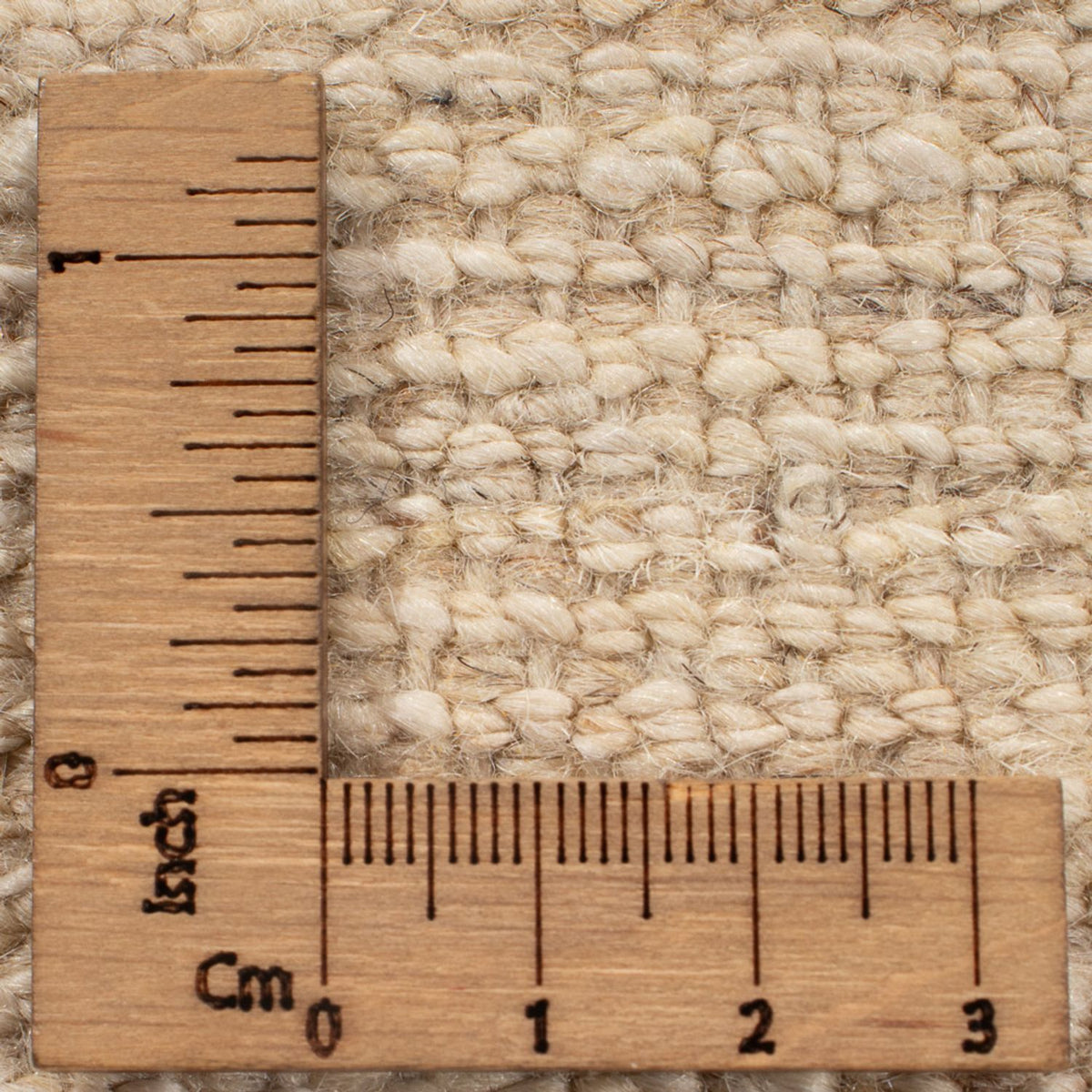 Gabbeh-matta - persisk - 238 x 173 cm - ljusbeige