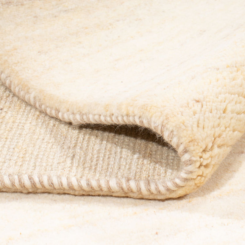 Gabbeh-matta - persisk - 232 x 174 cm - ljusbeige