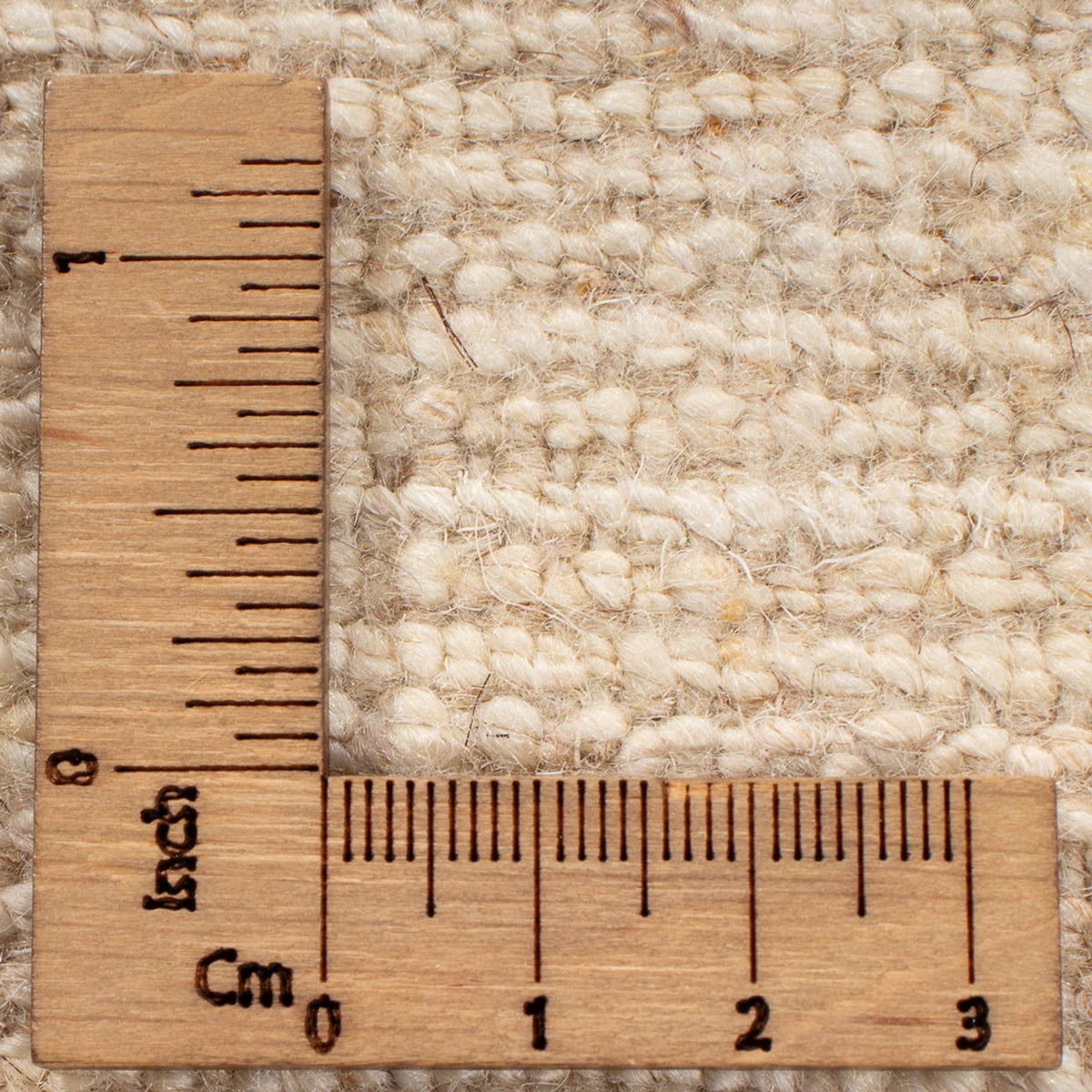 Gabbeh-matta - persisk - 232 x 174 cm - ljusbeige