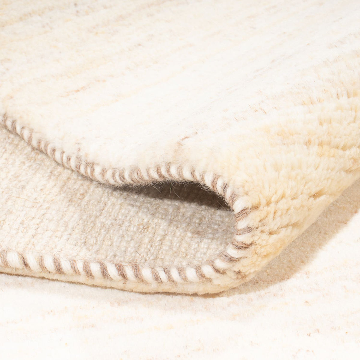 Gabbeh-matta - persisk - 197 x 147 cm - beige