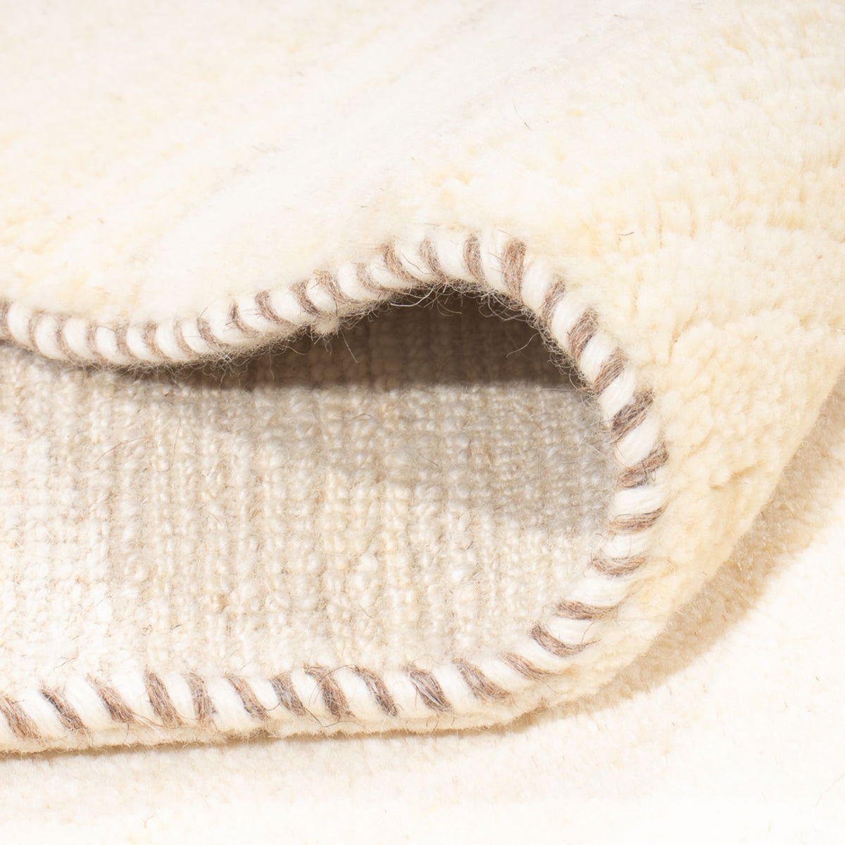 Gabbeh-matta - persisk - 194 x 152 cm - beige