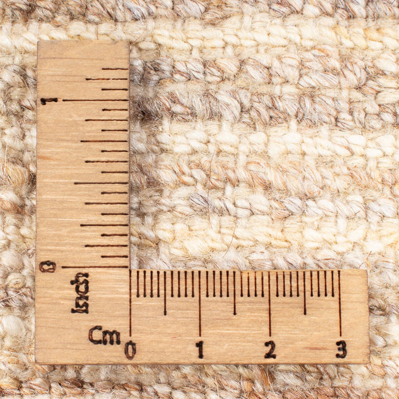 Gabbeh-matta - persisk - 147 x 103 cm - mörk beige