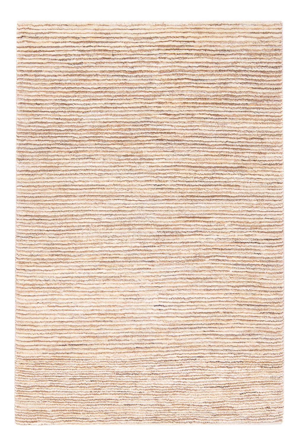 Gabbeh-matta - persisk - 142 x 96 cm - ljusbeige