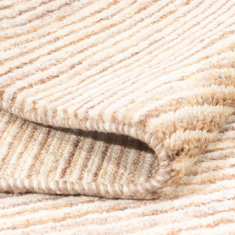 Gabbeh-matta - persisk - 142 x 96 cm - ljusbeige