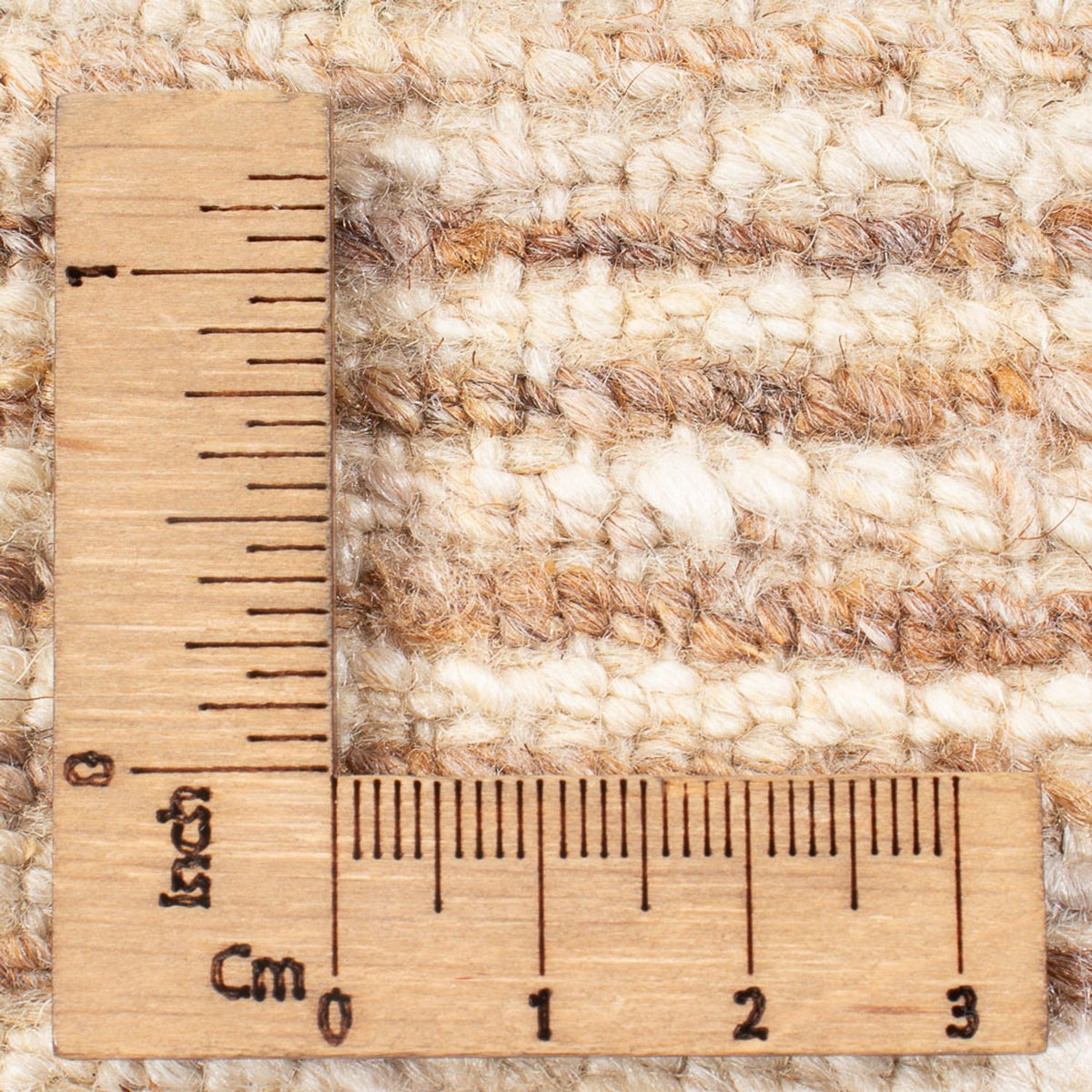 Gabbeh-matta - persisk - 142 x 96 cm - ljusbeige