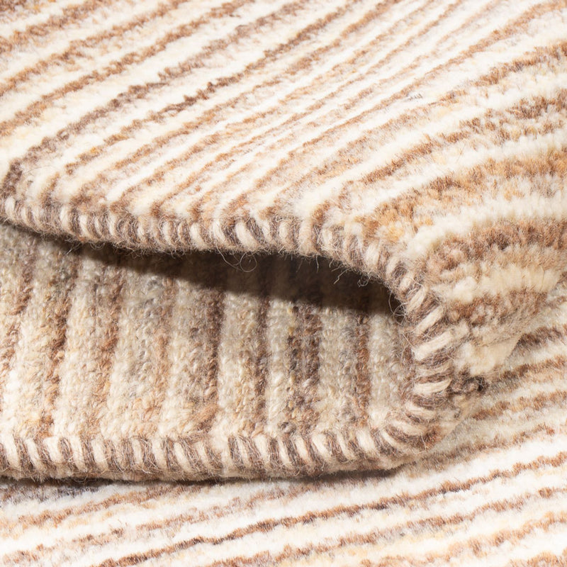 Gabbeh-matta - persisk - 146 x 106 cm - ljusbeige