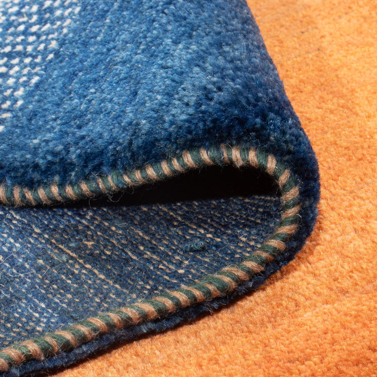 Gabbeh-matta - persisk - 250 x 201 cm - flerfärgad