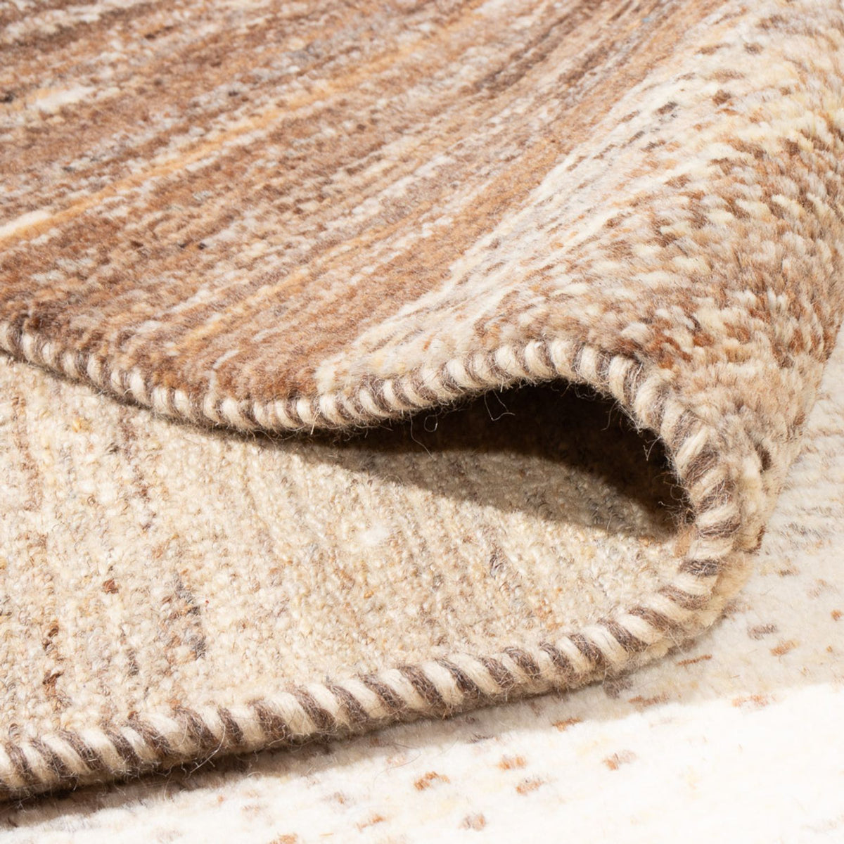 Gabbeh-matta - persisk - 340 x 257 cm - flerfärgad