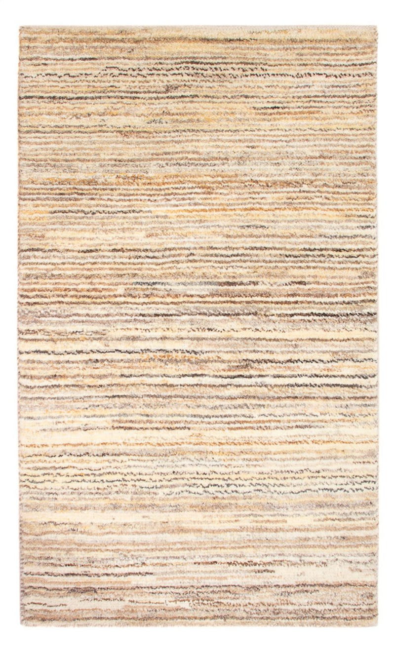 Gabbeh-matta - persisk - 95 x 60 cm - ljusbeige