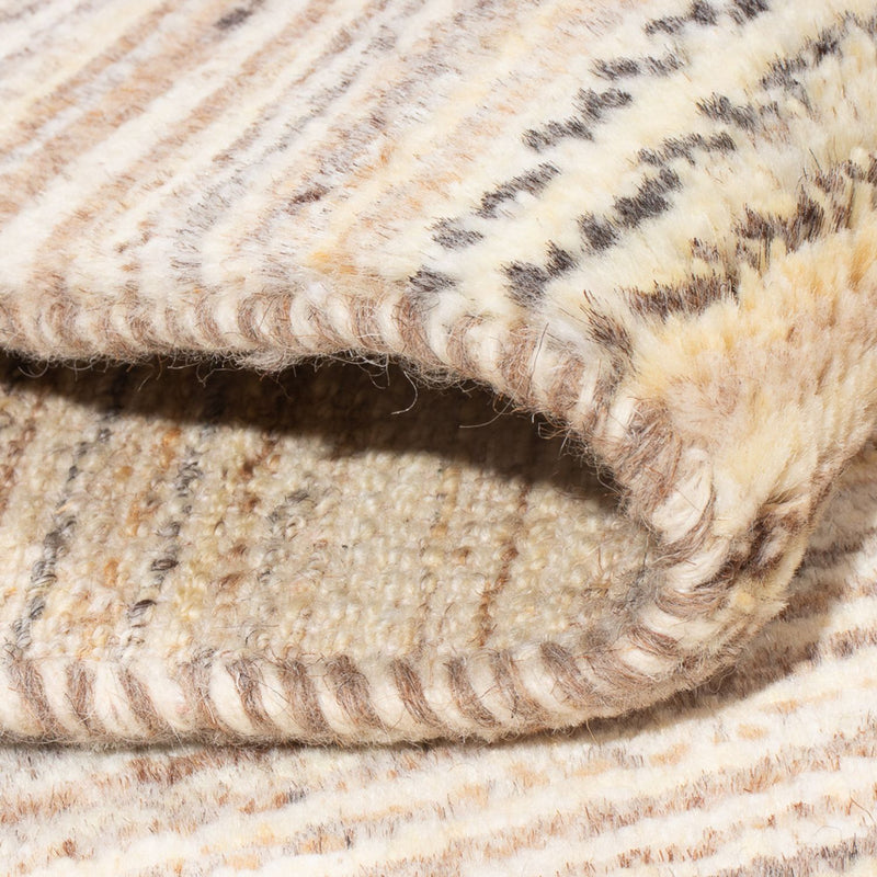 Gabbeh-matta - persisk - 95 x 60 cm - ljusbeige