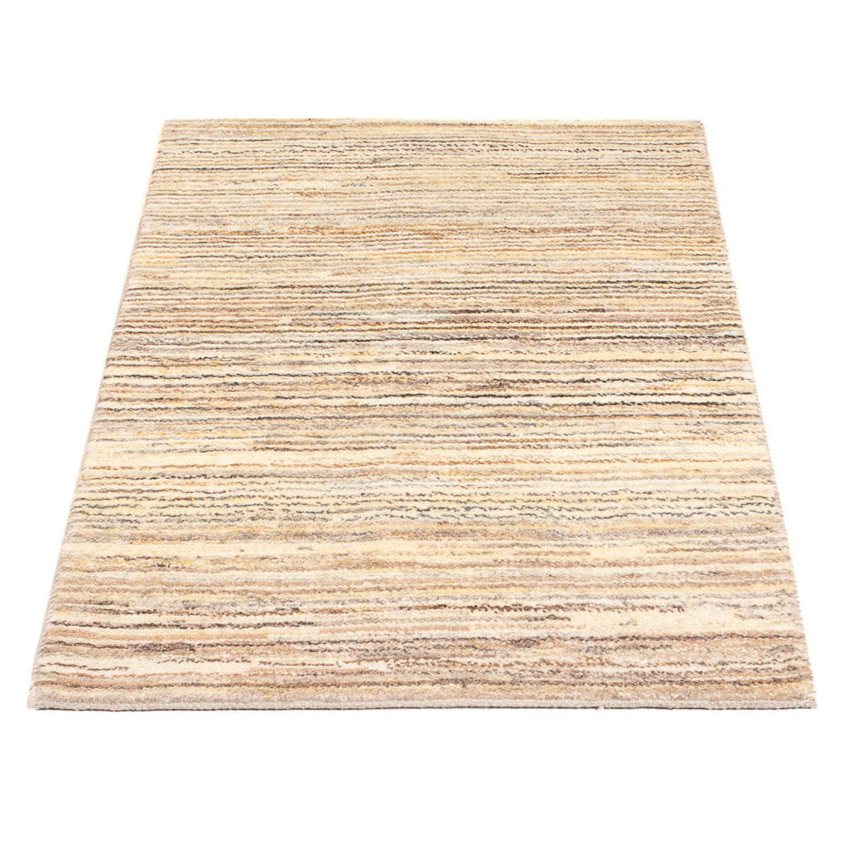 Gabbeh-matta - persisk - 95 x 60 cm - ljusbeige