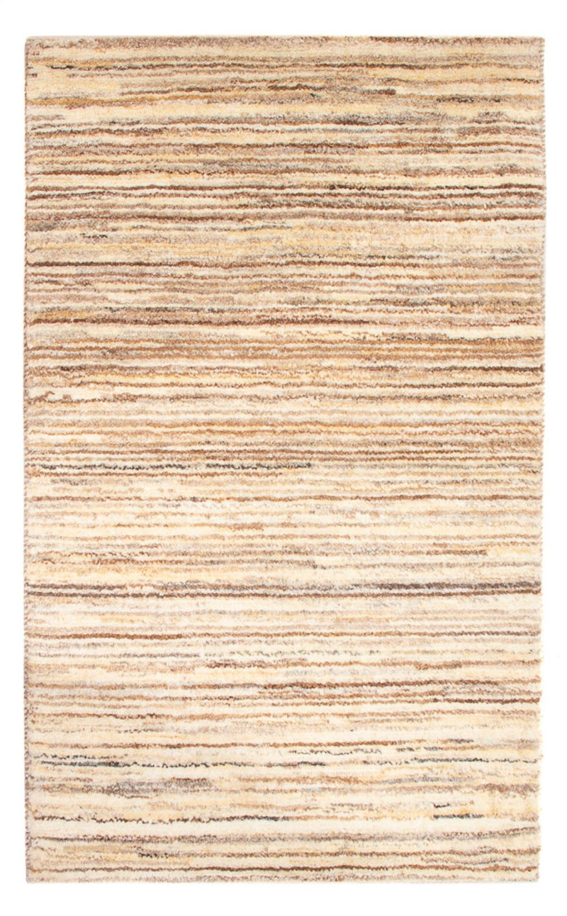 Gabbeh-matta - persisk - 96 x 58 cm - ljusbeige