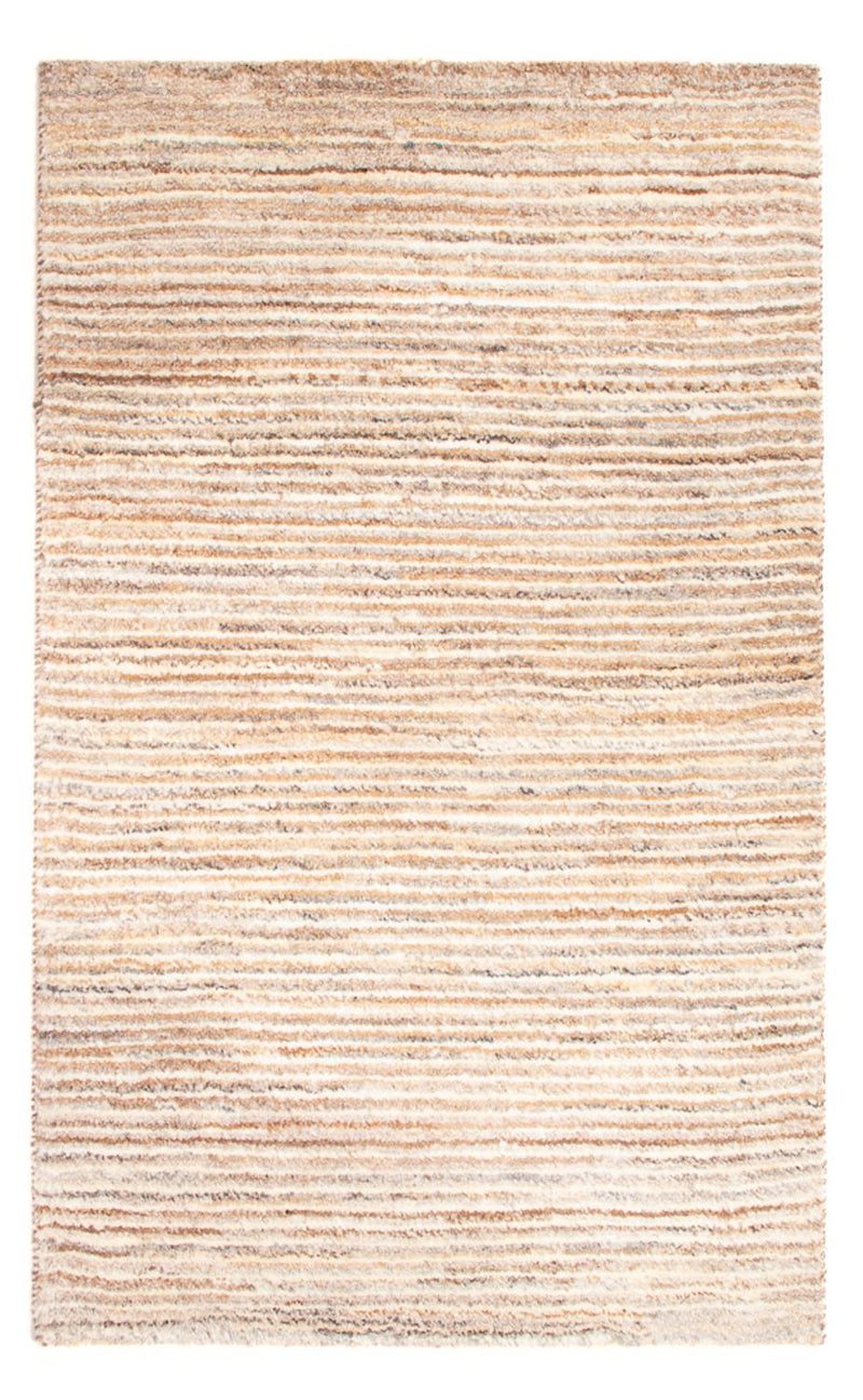 Gabbeh-matta - persisk - 94 x 60 cm - ljusbeige