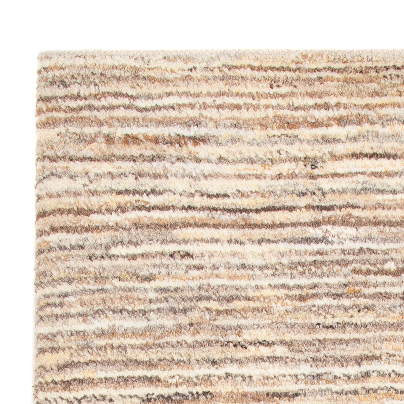 Gabbeh-matta - persisk - 94 x 62 cm - ljusbeige