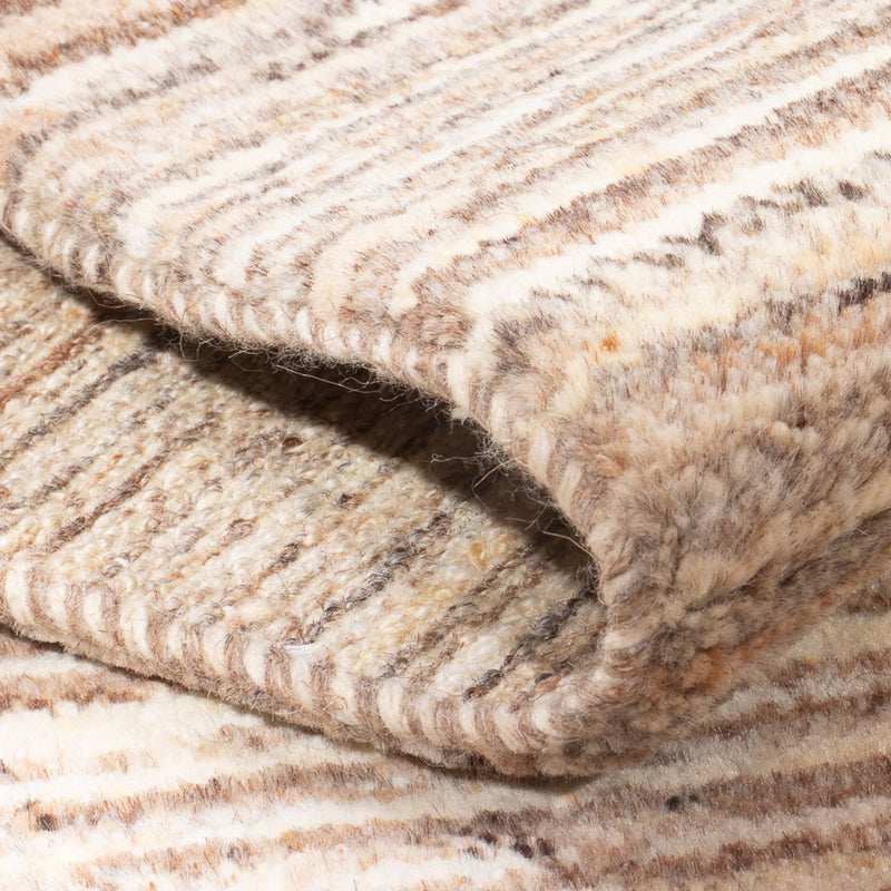 Gabbeh-matta - persisk - 94 x 62 cm - ljusbeige