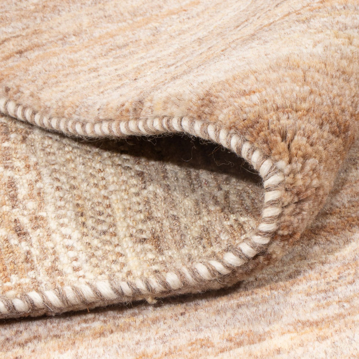 Gabbeh-matta - persisk - 193 x 155 cm - flerfärgad