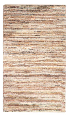 Gabbeh-matta - persisk - 96 x 56 cm - mörk beige