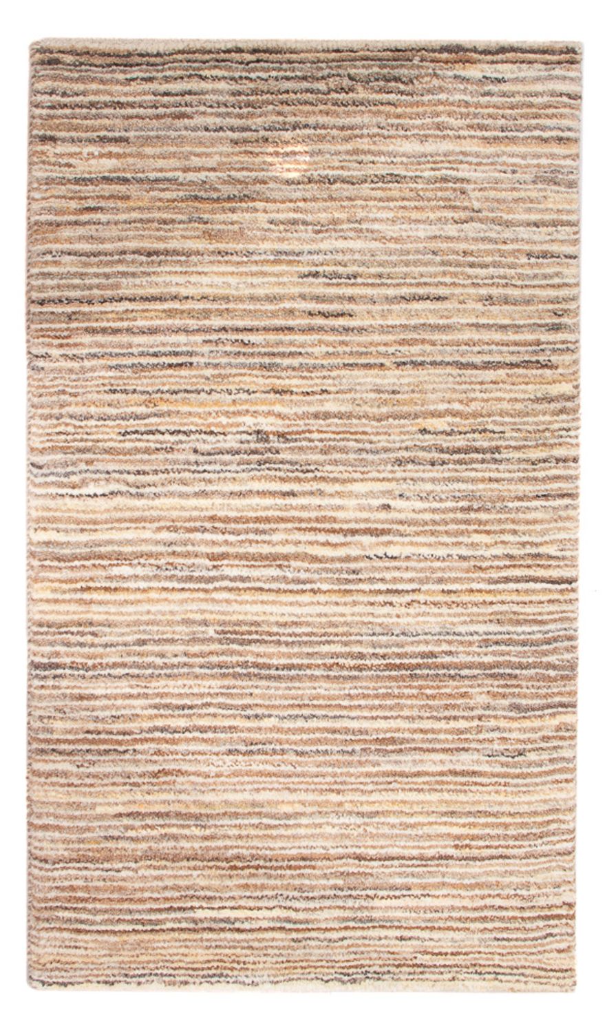 Gabbeh-matta - persisk - 96 x 56 cm - mörk beige