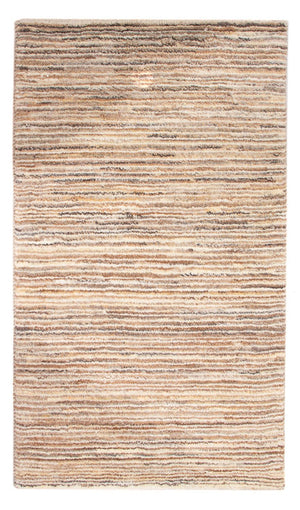 Gabbeh-matta - persisk - 96 x 56 cm - mörk beige