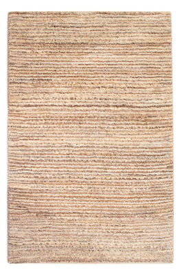 Gabbeh-matta - persisk - 90 x 60 cm - mörk beige