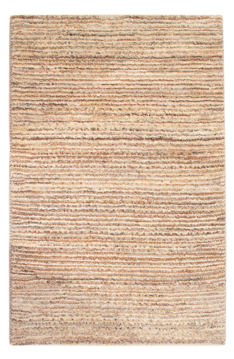 Gabbeh-matta - persisk - 90 x 60 cm - mörk beige