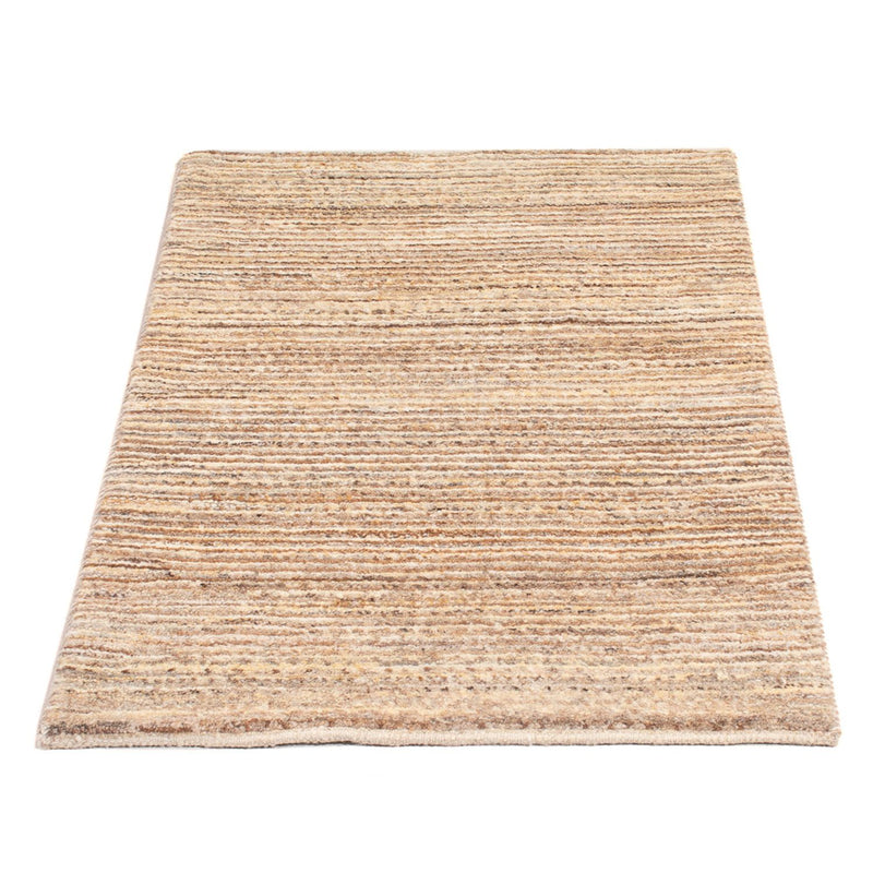 Gabbeh-matta - persisk - 90 x 60 cm - mörk beige